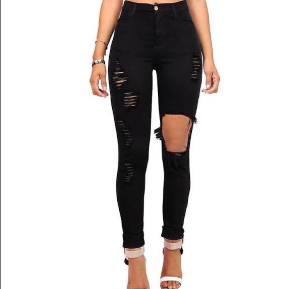 Vibrant ⚡️ High Waisted Denim Jeans